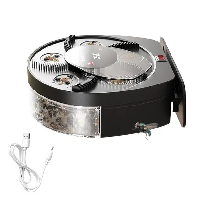Automatikus Légycsapda Doboz Eltávolítható Légyfogó Vezérlődoboz Nagy Kapacitású Akkumulátor Mosható A Konyhai Szobához