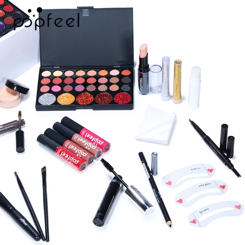 

Makeup Set Perfect Gift Compact Affordable Beauty Set Kt04 Best-selling Hottest Popfeel Versatile Elegant Complete Makeup Kit