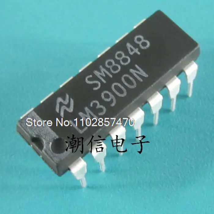 

10PCS/LOT LM3900N DIP-14