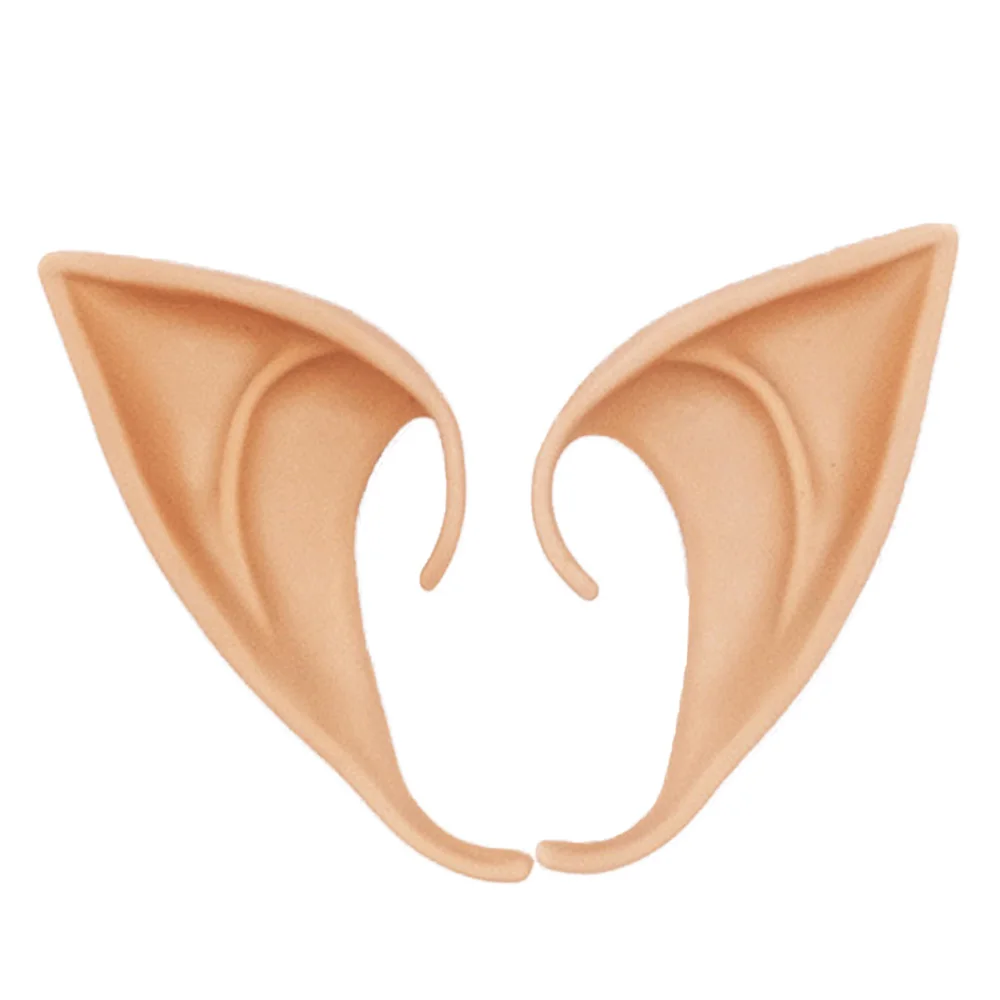 

1 Pair Realistic Fake Latex Elf Ears for Kids Adults Cosplay Role Play Masquerade Photography Props Theme Costume Accessories