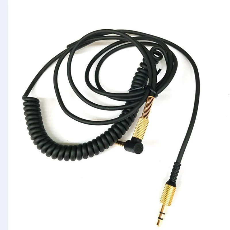 3.5mm Extension Cable Replacement Headphones Cable with Microphone Volume  Control for Marshall Major II Monitor MID - AliExpress