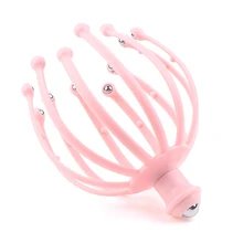 

1Pc Head Massager Body Beads Massage Octopus Hand Held Scalp Head Massager Stress Relax Spa Healing Health Care Beauty Tool