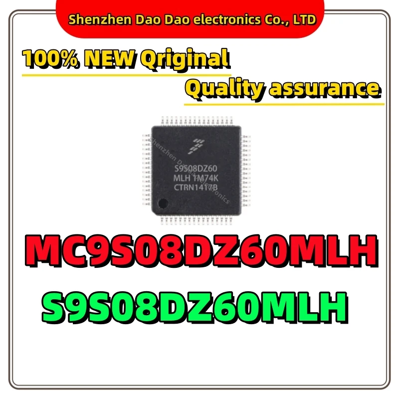 

MC9S08DZ60MLH S9S08DZ60MLH LQFP-64 8-bit microcontroller chip IC New original
