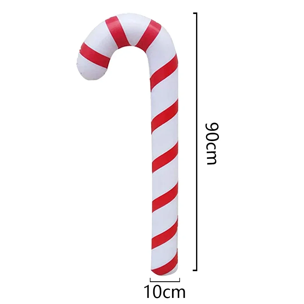 Inflatable Christmas Canes Lollipop Balloon Merry Christmas Decoration for Home Xmas Ornaments Outdoor Decors Navidad Gifts Noel
