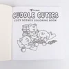 CUDDLE CUTIES Cute Comfy Coloring Book for Adults and Teens Featuring Adorable Creatures in Cozy Hygge Moments for Relaxation 5