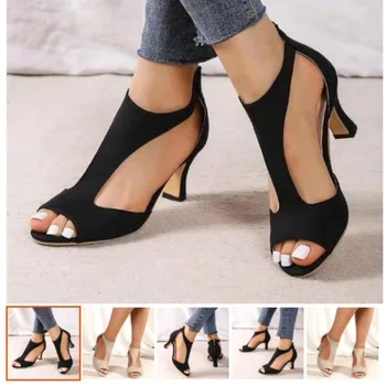 Summer Outdoor Casual Slippers Sexy Fashion Platform Flip Flops Designer High Heels Sandals Wedges Pumps Shallow Slides 1