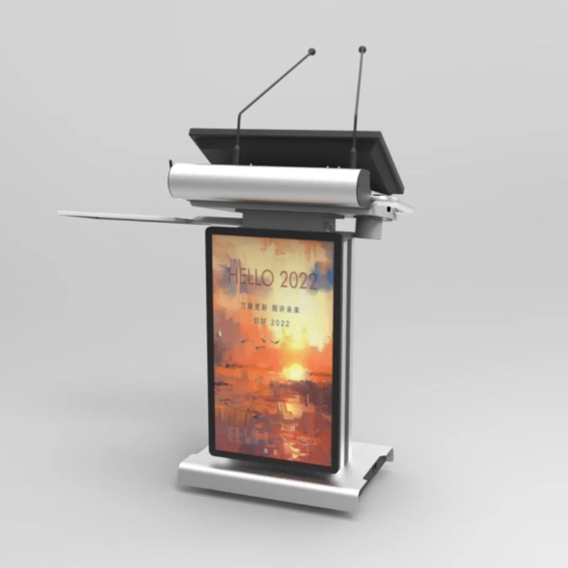 Multimedia Podium with 23.8