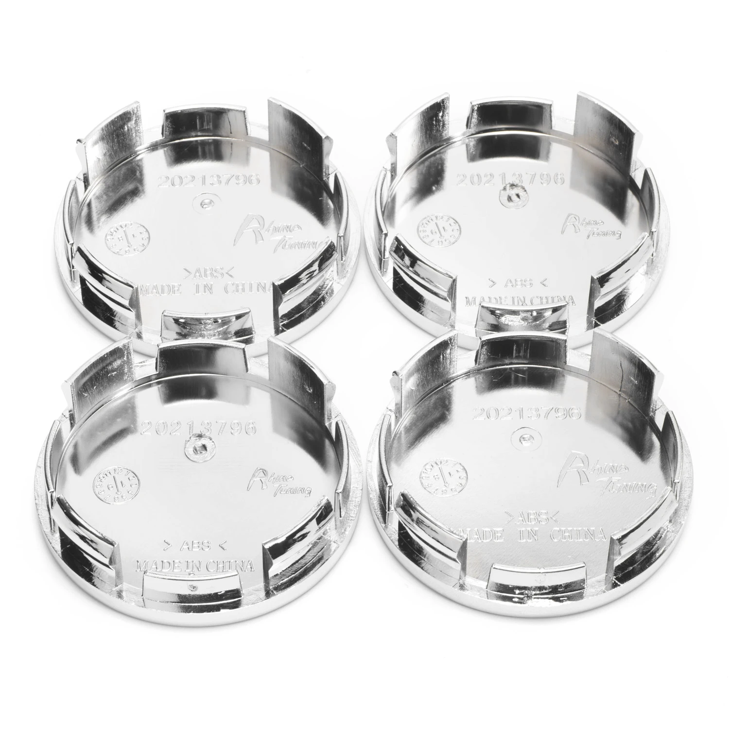 CFPerformance 2 Stück/4 Stück 63 mm/2,48 Zoll Außendurchmesser 58,4 mm/2,3 Zoll Innendurchmesser Radkappen für 2006–2016 Equinox 2008–2010 TOWN & COUNTRY Felgen # 96452314 # 8840 – Detail 13