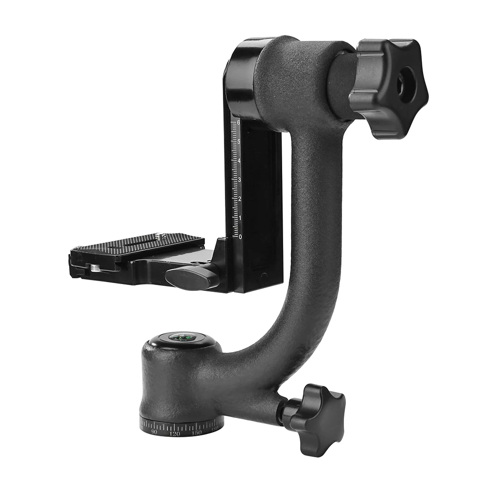 Description Picture 5 of itemPhotography Gimbal Tripod Head Monopod Aluminum Alloy Telephoto Lens Bird Head for Professional Photography Supplies
