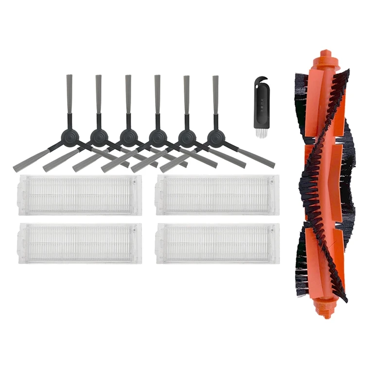 

Сменные аксессуары для робота-пылесоса Xiaomi STYJ02YM, роликовая щетка, боковая щетка, HEPA фильтр, детали для пылесоса