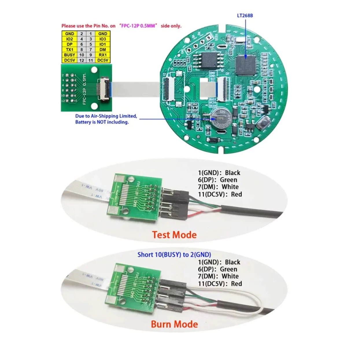  ȸ  IPS  UART UI LCD  г ÷ ȭ ġ Ű, 1.28 ġ, 240x240