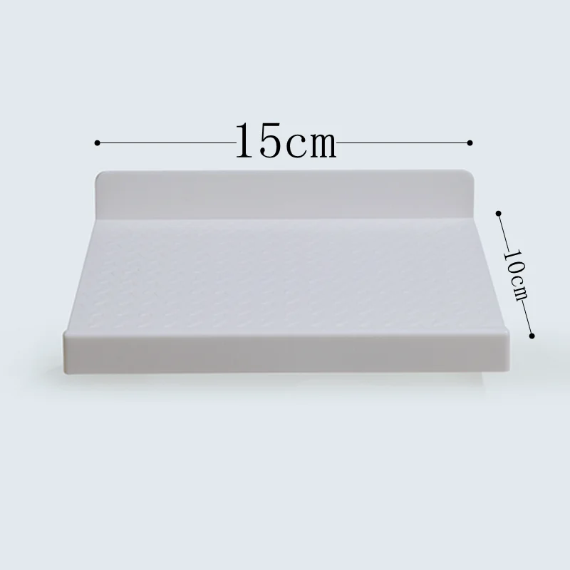 Punch-Free Wall Shelf Shower Shelves Shampoo Rack Facial Cleanser Storage Holder Bathroom Accessories полка для ванной 3