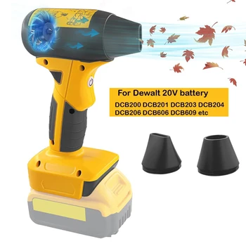 Dewalt 18-20V 배터리 송풍기, 선풍기 130000RPM 무선 송풍기, 휴대용 터보 제트 선풍기 송풍기, DCB200 DCB201 DCB203