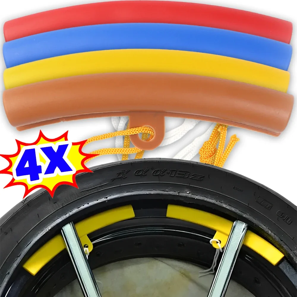 Car Wheel Protector Pry Tire Auxiliary Accessories Auto Tyre Hub Steel Ring Scratch Resistant Protective Pad Tire Repair Tools