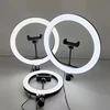 16cm/26cm/30cm LED Ring Light With Tripod Stand For Phone Video