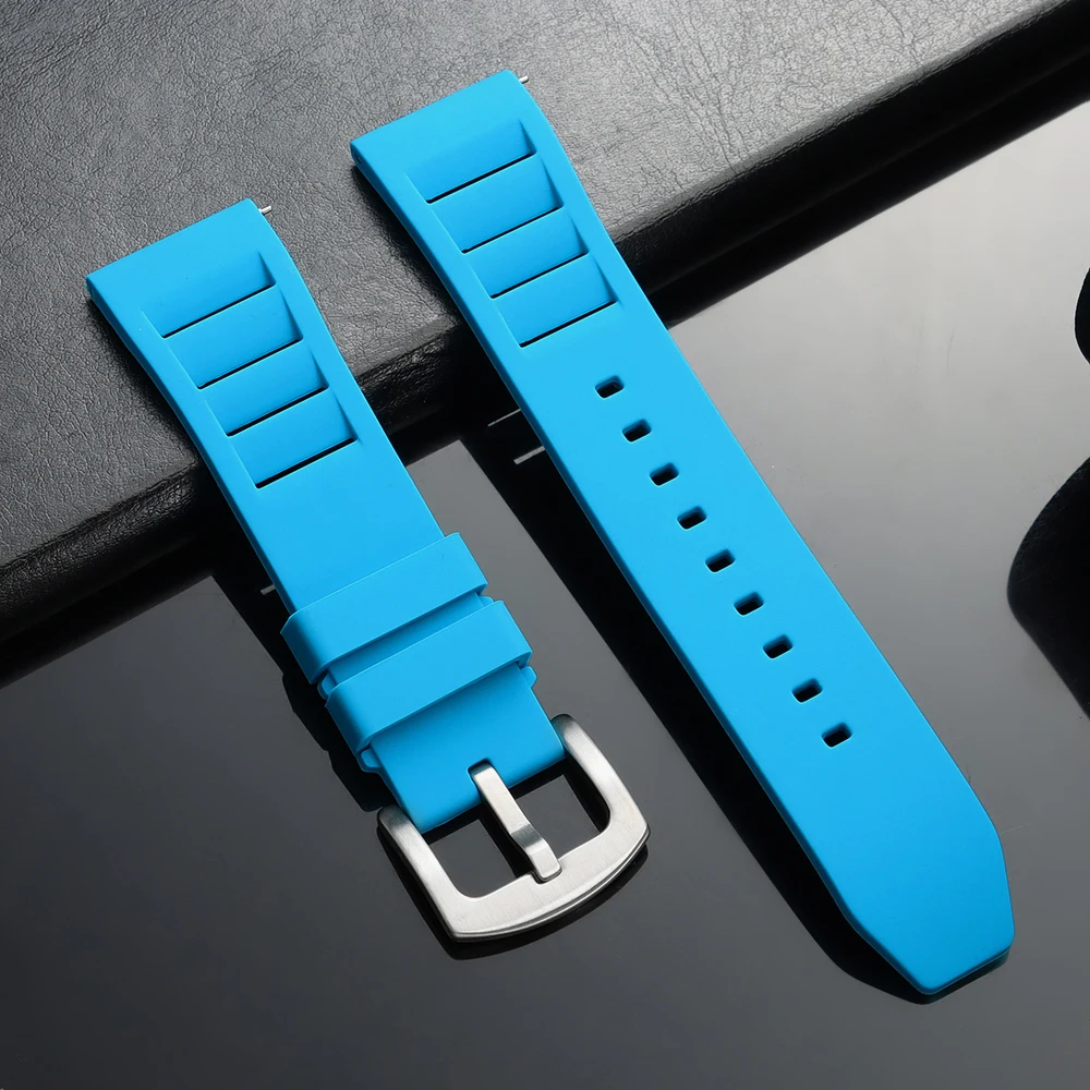 Universal Silicone Quick Release Watch Bands - Adjustable Rubber Strap