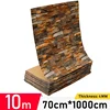1/5/10m/Roll Retro 3D Wall Sticker Imitation Brick Plane Wall Sticker Furniture Stickers Wallpaper for Wall Living Room Kitchen 1