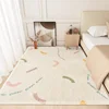Modern Minimalism Bedroom Fluffy Carpet Large Area Carpets for Living Room Children Girl Room Soft Rug Non-slip Washable Mat 2