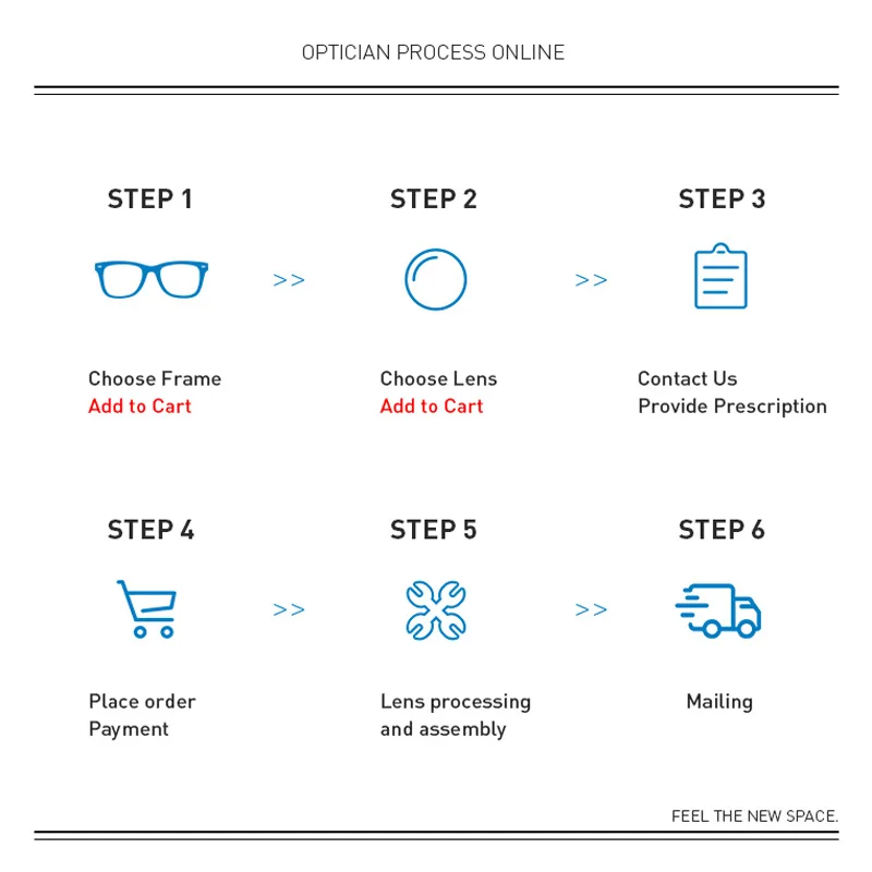 Lenses CR39 Anti-blue Light Optical Professional Custom Prescription multifocal glasses lenses prescription glasses lenses optical lenses prescription lenses