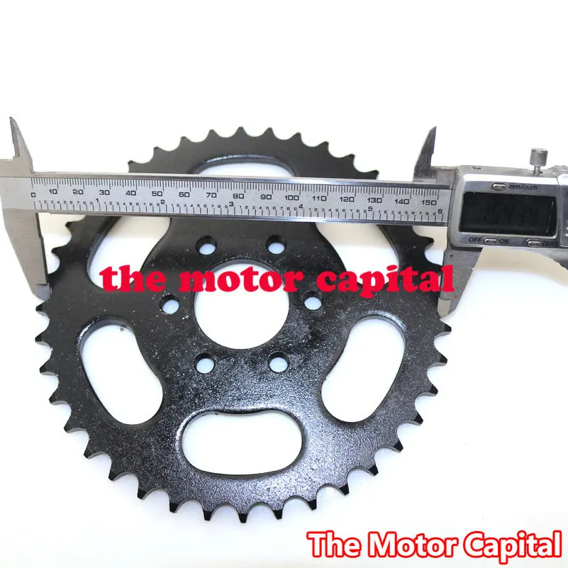 The ATV 150cc 250cc rear chain wheel gear 428-40 teeth.168 AM TM
