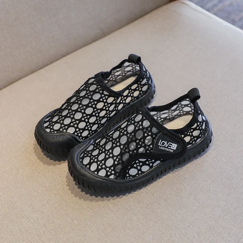 Baby Girls Casual Shoes Summer Boys Sneakers Breathable Mesh Children Shoes Soft Sole Infant Toddler Kids Sports Sandals