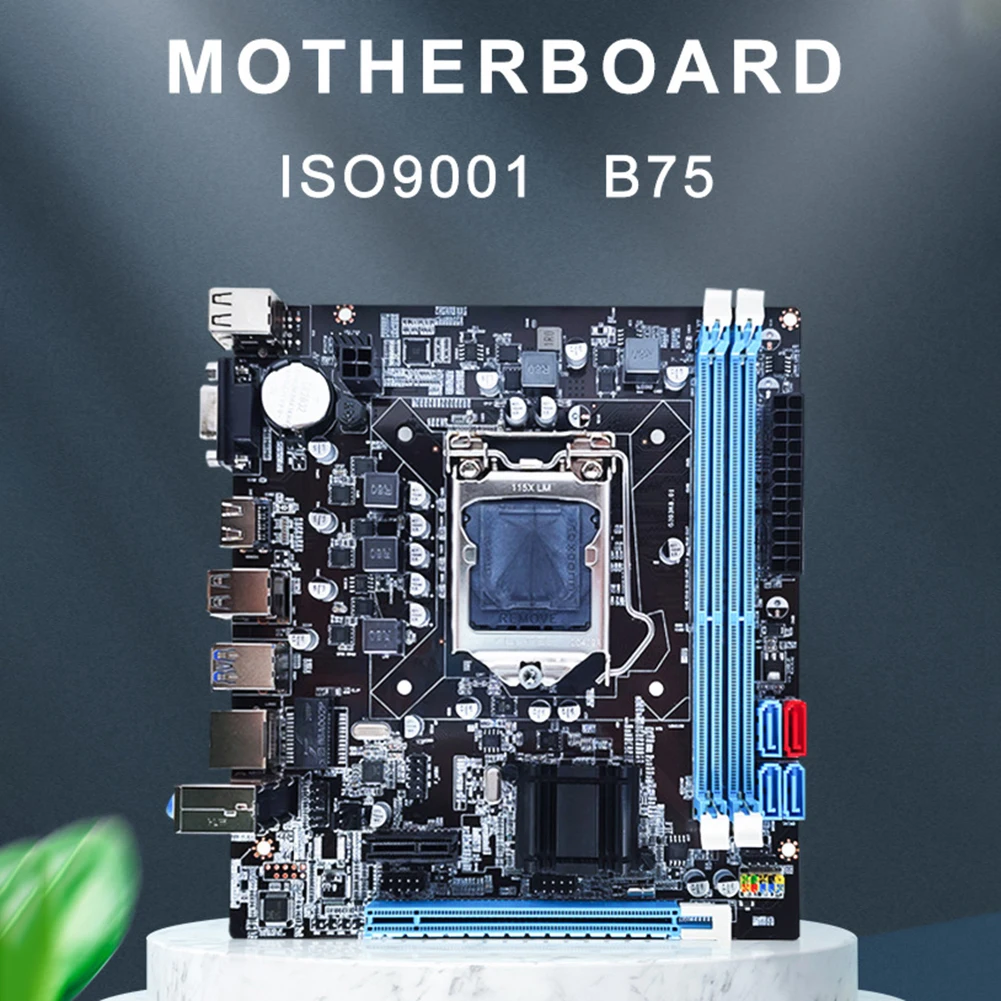 B75 Motherboard LGA1151 16GB M.2 NVME Support 2XDDR4 For 6/7/8Th 14Nm CPU Desktop Computer Motherboard B75 LGA1155 Dual channel
