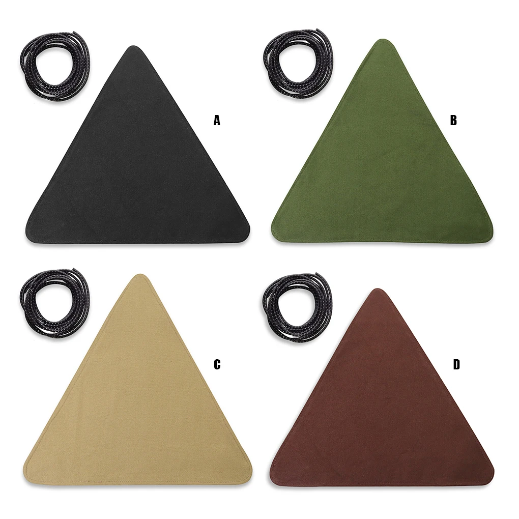 

Camping Stool Tripod Cloth Reusable Fishing Hiking Chair Backpacking Seat Camper Travel Equipment Accessories Green