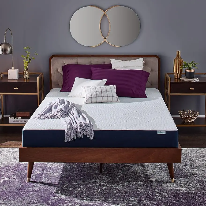 

Sleep Innovations-quilted mattress with cool Touch Cover, hybrid, 10 inch, cooling gel, memory foam and innerspring