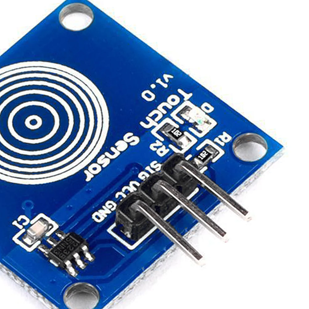 TTP223 터치 스위치 센서 용량성 터치 스위치 모듈 2-5.5V DC