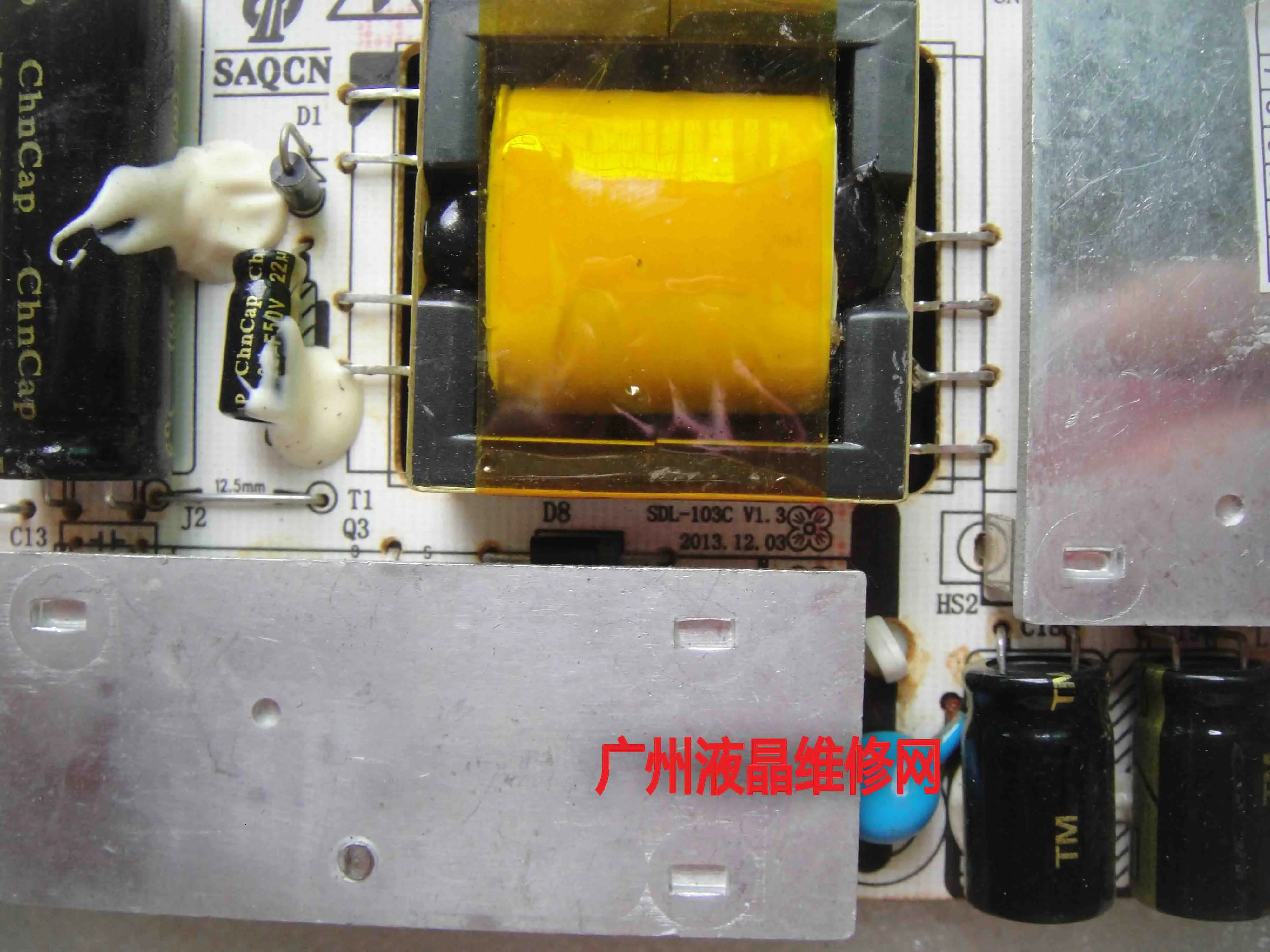 오리지널 SDL-103C 전원 공급 장치 보드 HR215WU1-120, V1.3M190PW01V8