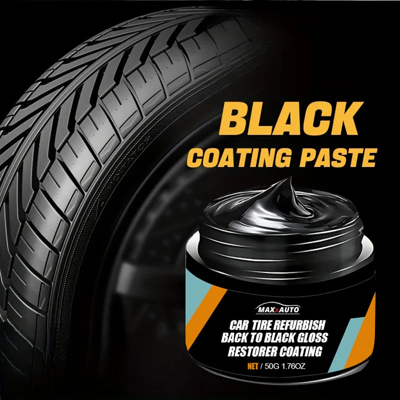 Car Tire Plastic Repair Kits Universal Polishing Wax Automotive interior reconditioning cream Tire Gloss Enhancer Anti-Aging