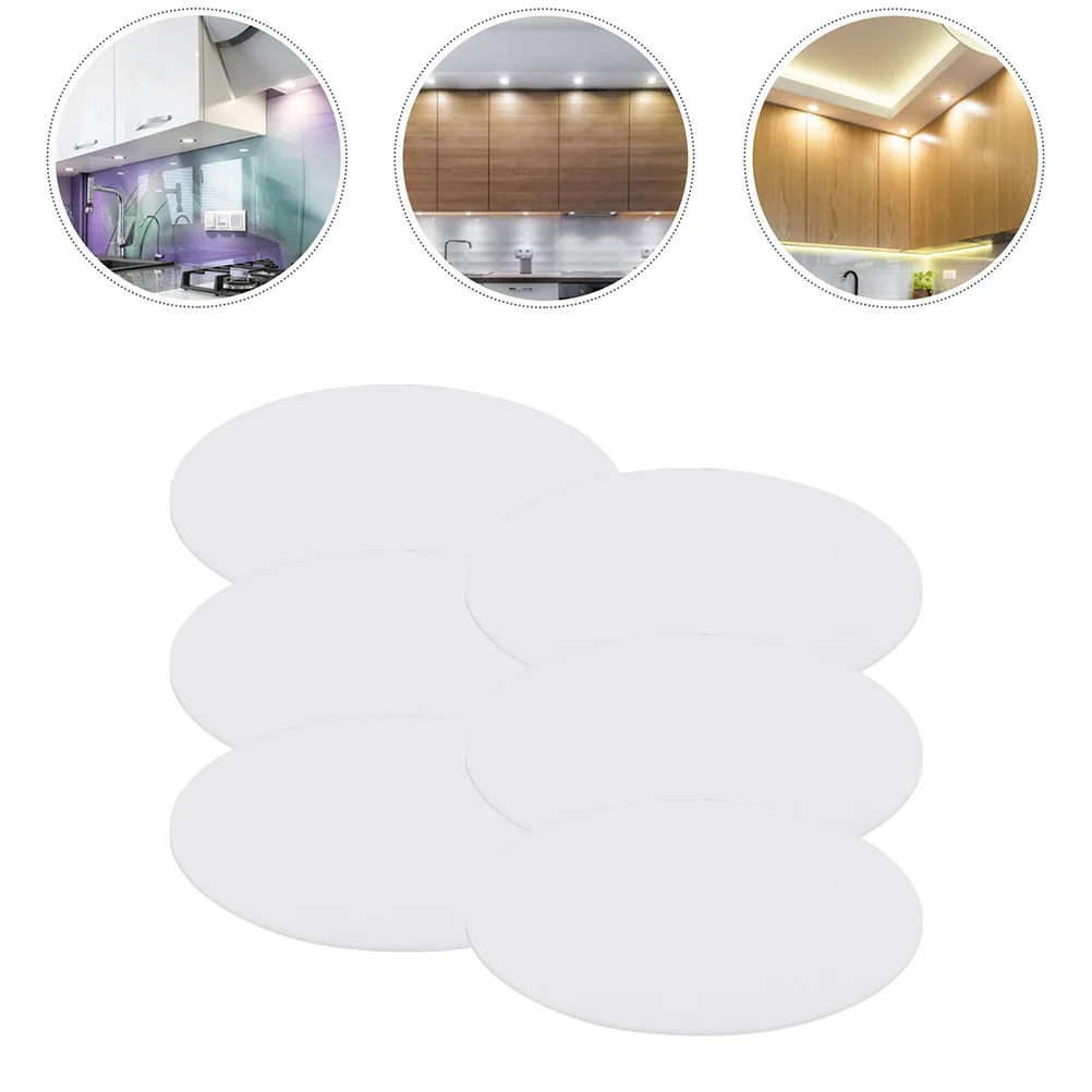 

6 Pcs Anti-glare Lampshade Dust Proof Shades Light Fixture Replace Dazzling Acrylic Diffuser Lampshades Ceiling