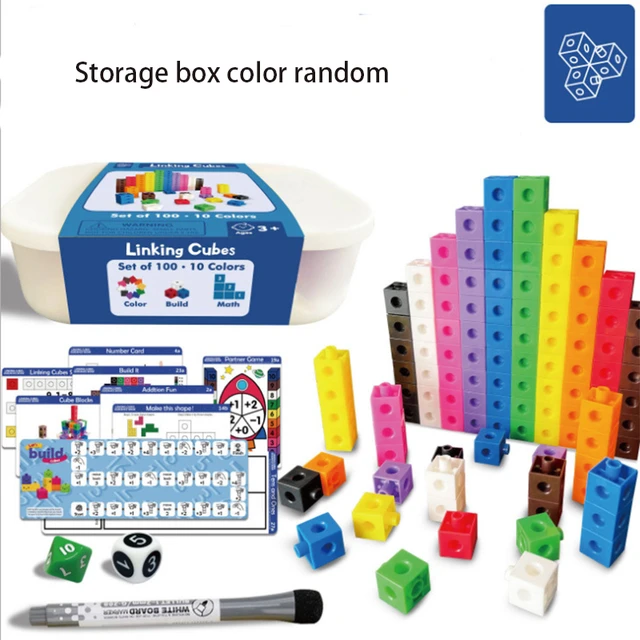 Math Cubes - Set of 100