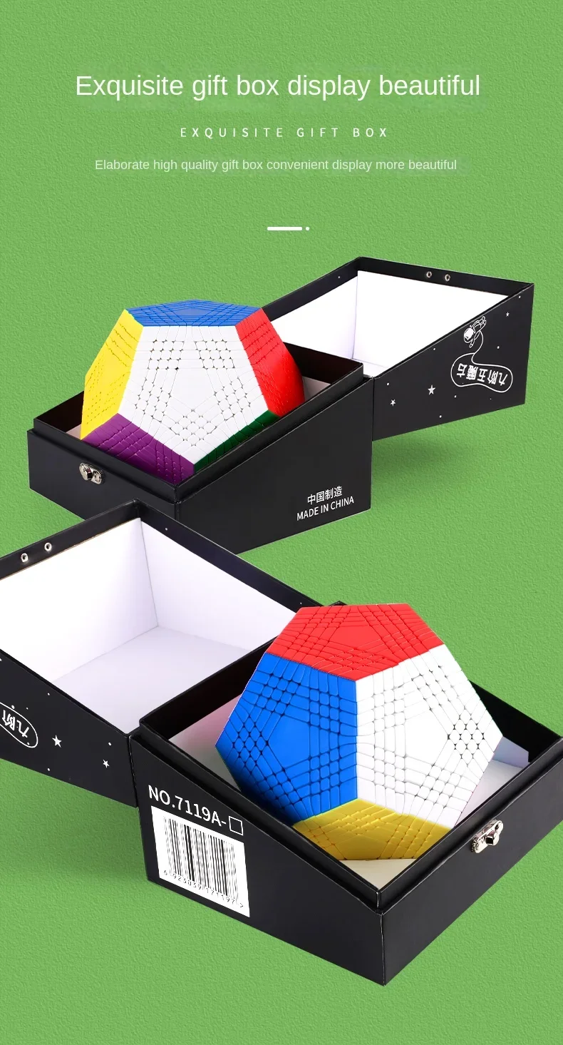 [CubeFun]Shengshou 9x9x9 Megaminx Magic Cube Puzzle SengSo Magic Cube 9x9 Megaminxeds Toys 4
