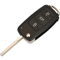 Dahai 5K 0837202 AD / 202Q รีโมทกุญแจรถสําหรับ VW Beetle Eos Golf 6 Jetta Tiguan ที่นั่ง Skoda Fabia 434 Mhz ID48 ชิป 6