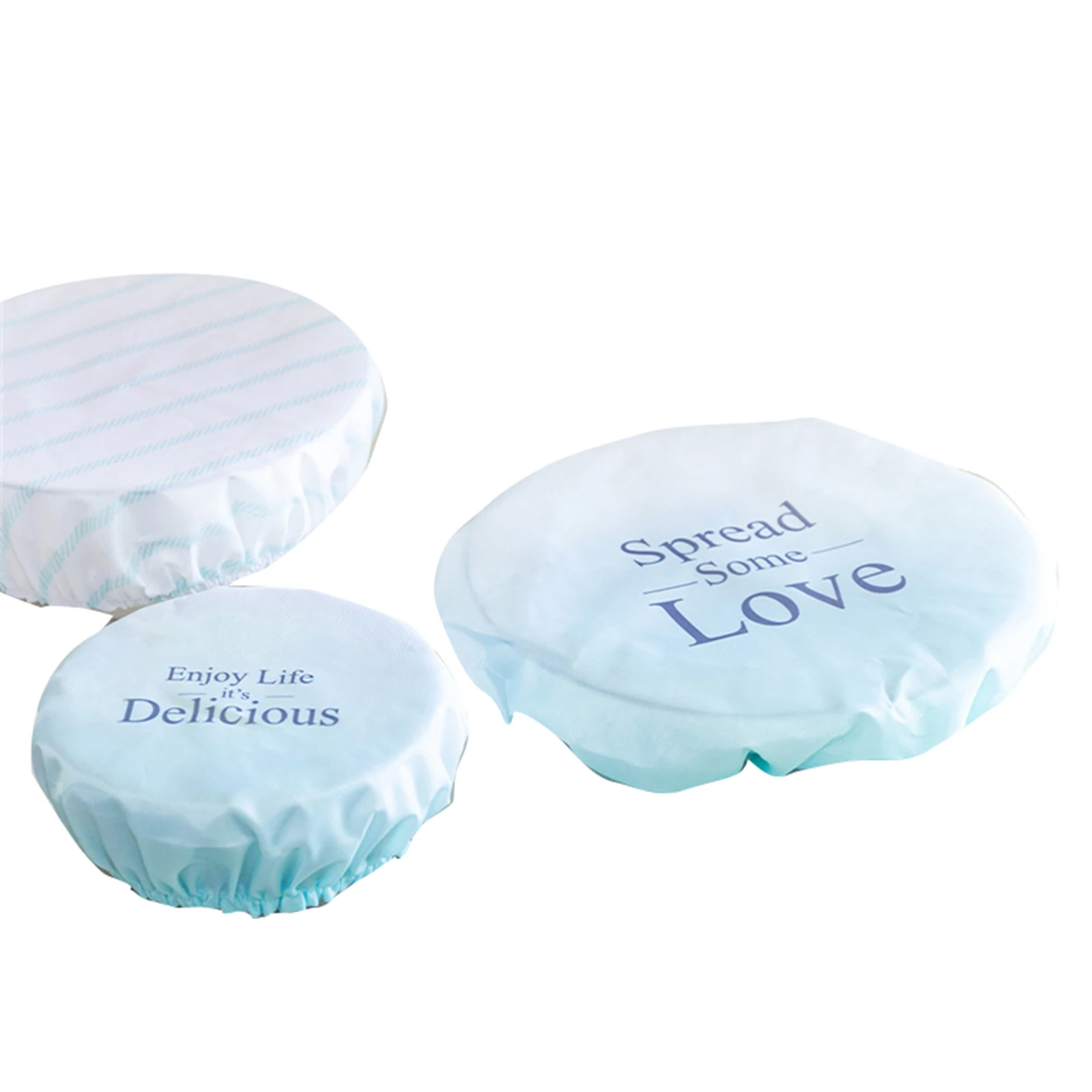 Oxford Cloth Printed Bowl Cover Reusable Elastic Food Bowls Protective Cover Multipurpose Kitchen Container