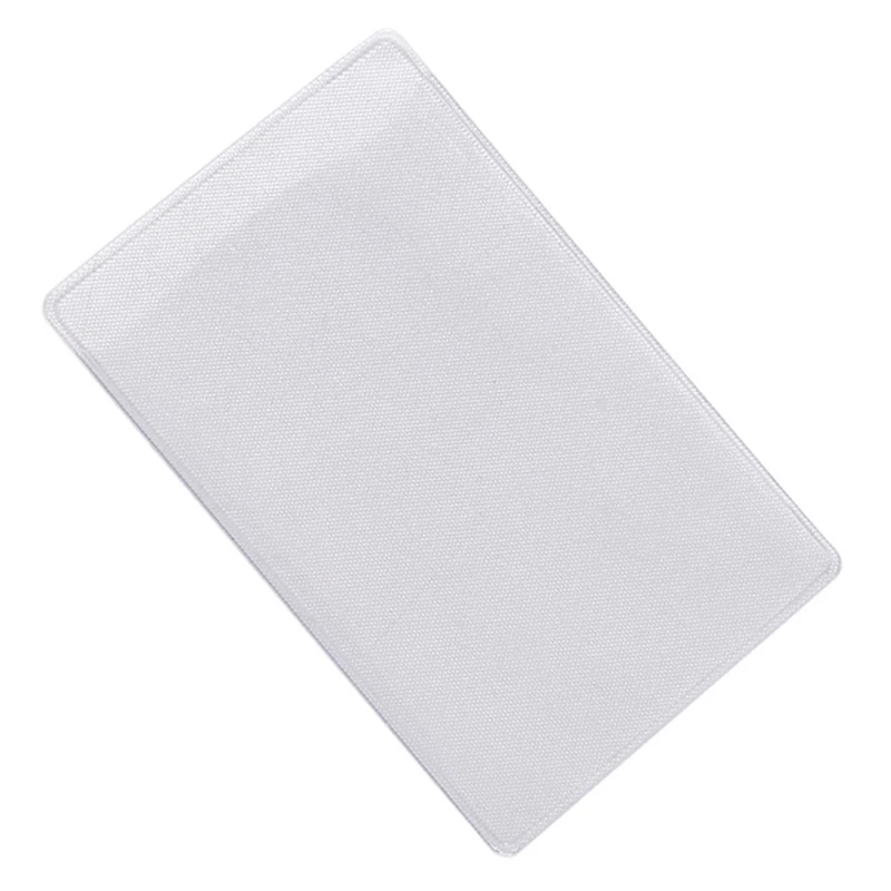 10pcs/lot ID Card Case Bus Card Cover Clear Pattern Bank Holder Plastic Buisness Holder