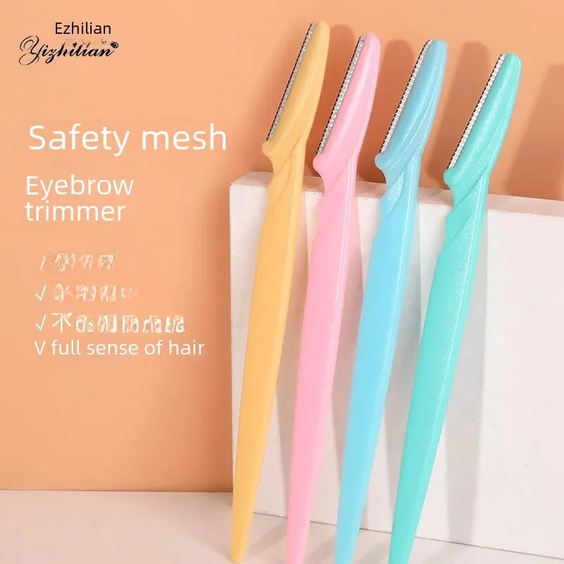 Eyebrow Trimmer Set Sharp Scissors Makeup Grooming Tool Loose Packaging Razor Sharp Safe Efficient