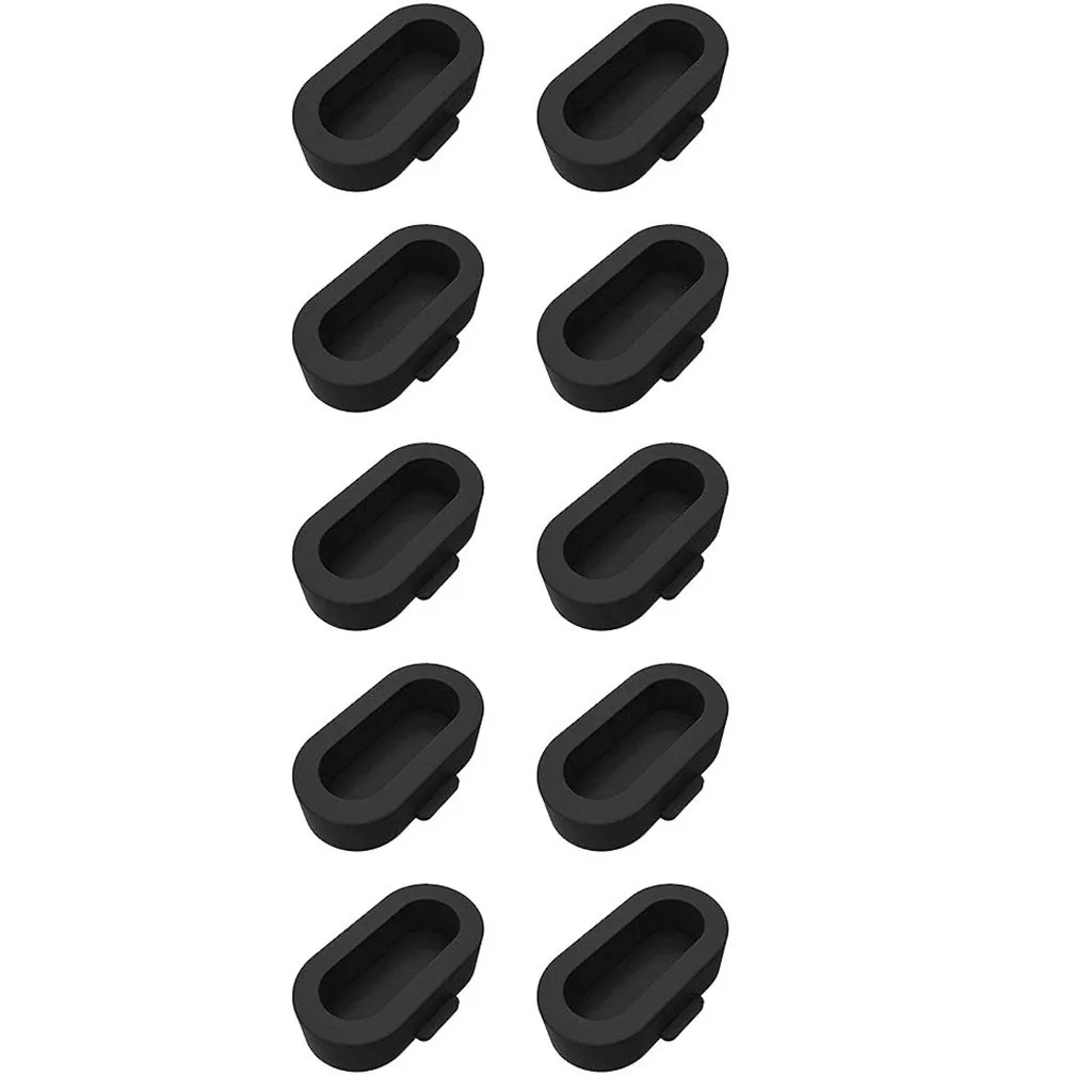 Universal Charging Port Dustproof Plug Cover – 10 PCS/Set Dust Protection