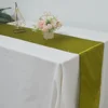 Shiny Satin Table Runner For Wedding Banquet Decoration Cloth Ribbon Table Flags Christmas Birthday Party Restaurant Table Cover 6