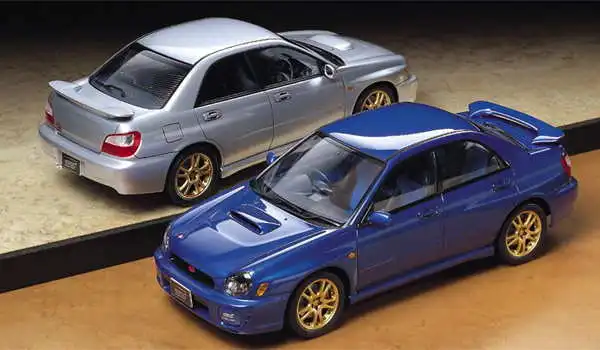 インプレッサ WRX STi（タミヤ 1/24）完成品・レア改造