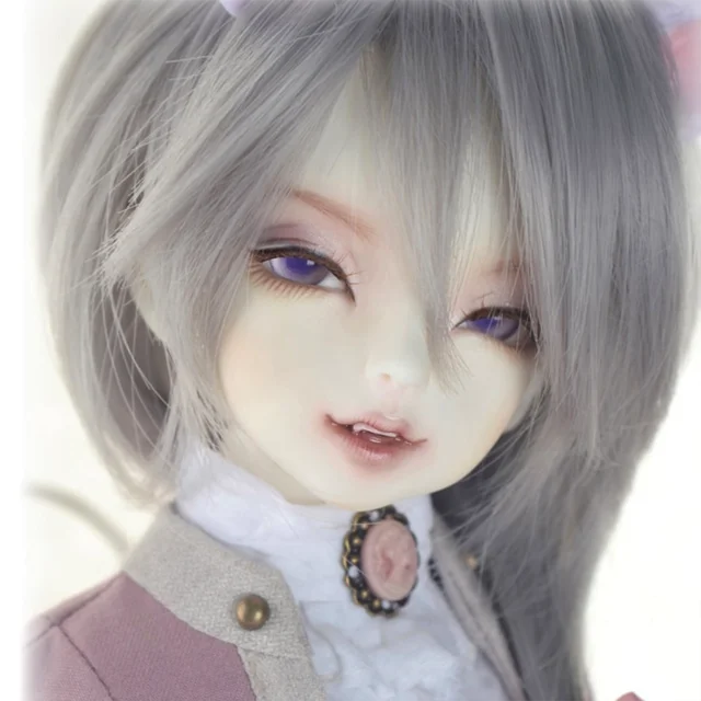 dollhua BJD 1/6 soo Cheshire molde de cuerpo de gato para regalo creativo 1