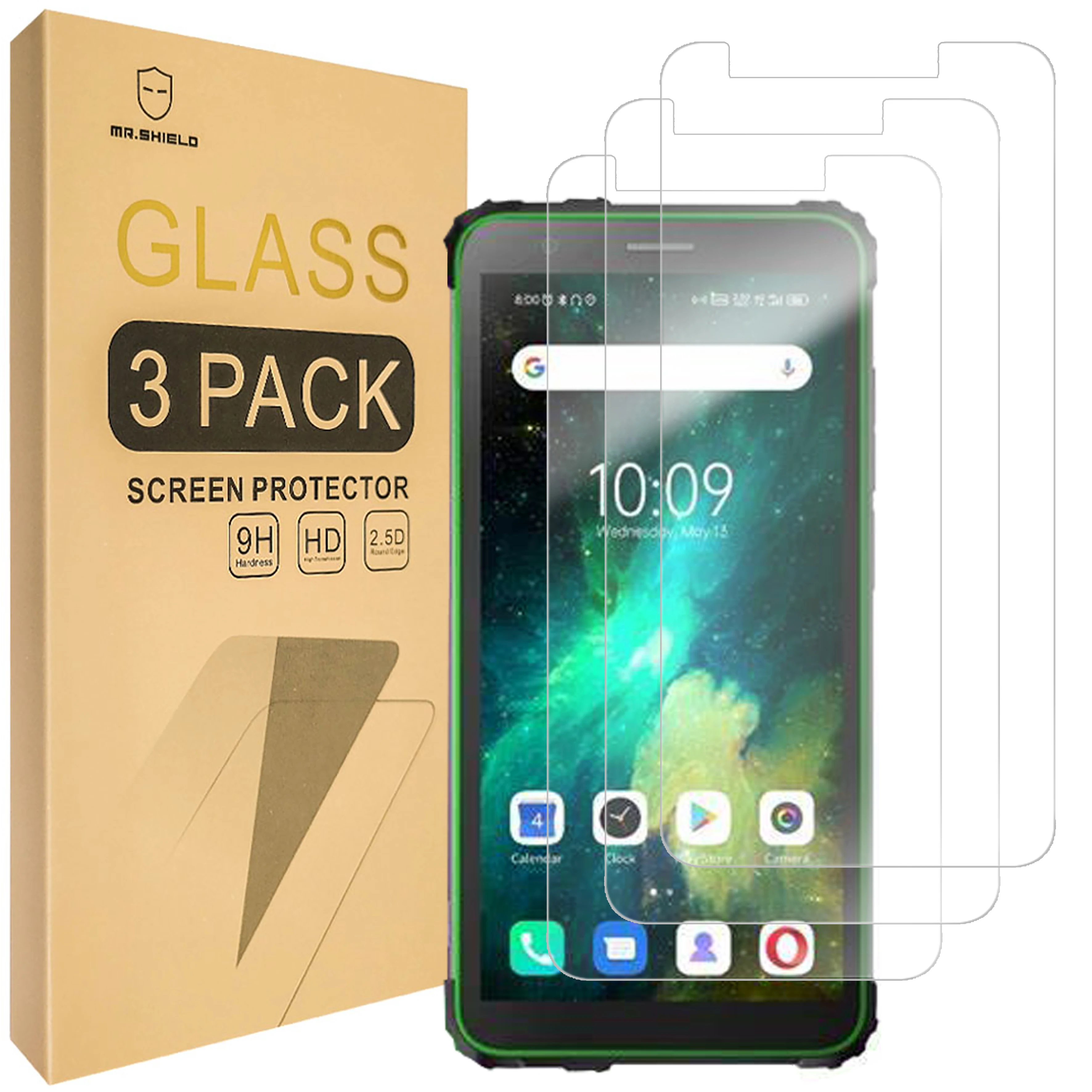 

Mr.Shield [3-Pack] Screen Protector For Blackview BV6600 / BV6600 Pro / BV6600E [Tempered Glass] [Japan Glass with 9H Hardness]
