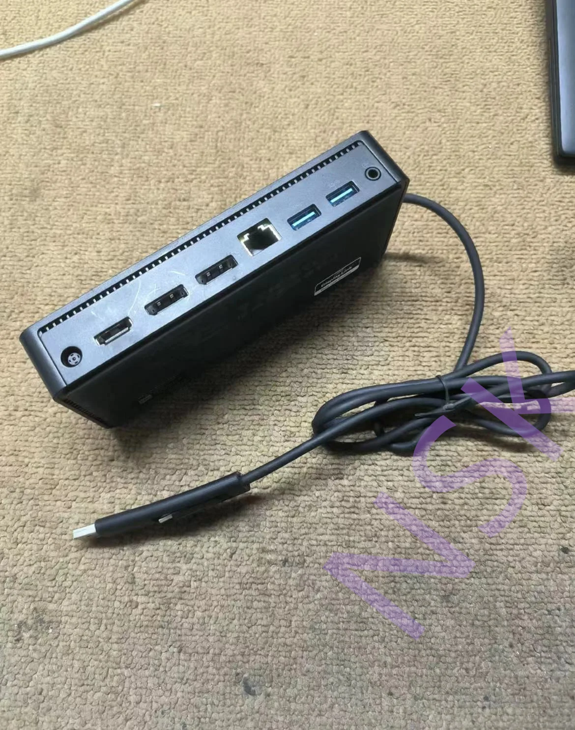 ドッキングステーション,dell d6000,4k,m4tjg w,130w,電源