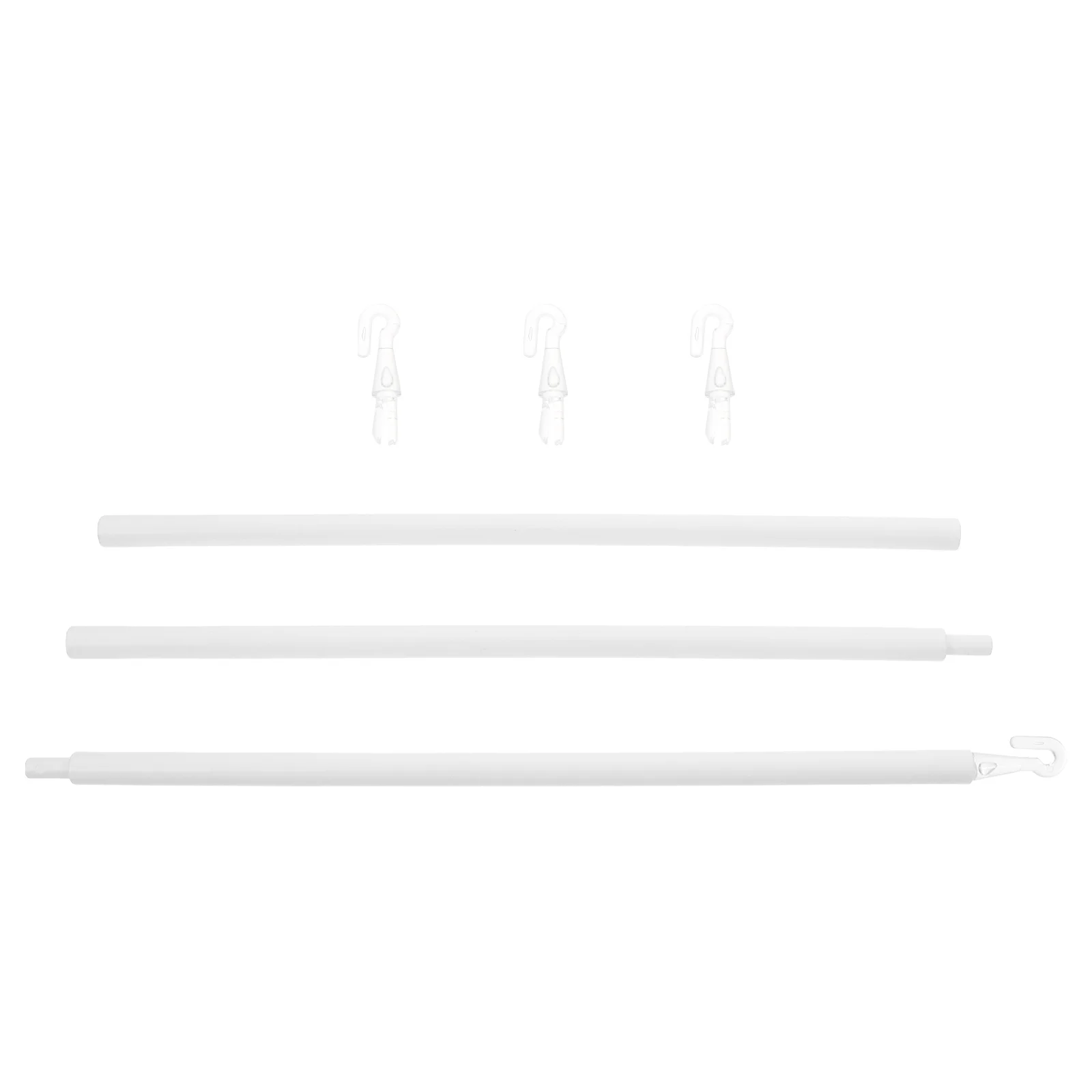 Mini Venetian Blind Rod Office Smart Curtains Blinds Pp Slats Window Opener Pole 1