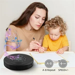 Portable CD Player Bluetooth Portable CD Player Speakers For Playback Prenatal Education Or Music
