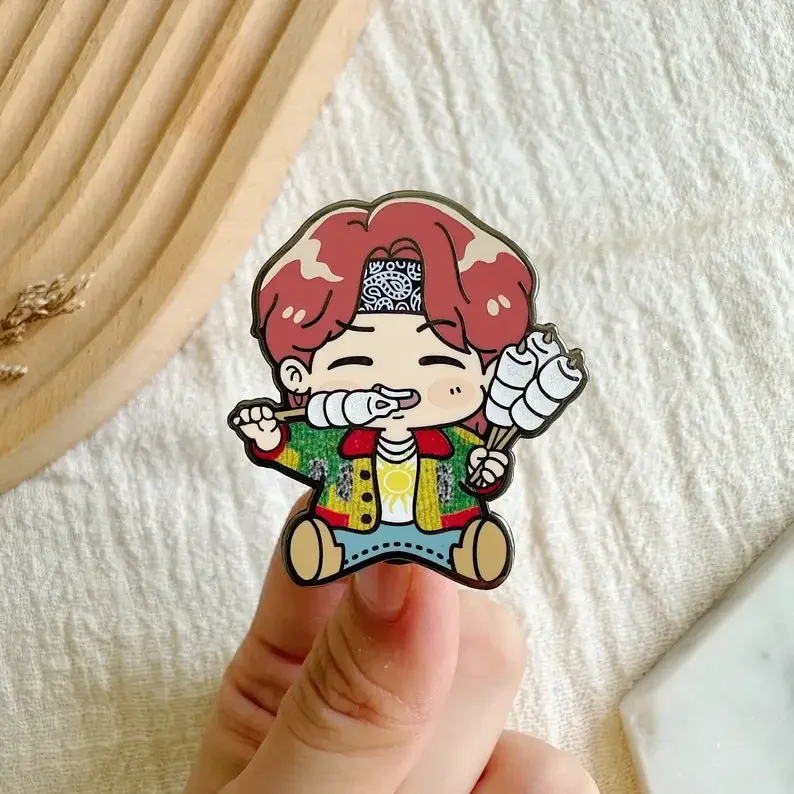 Spilla in smalto duro Yoongi - immagine 2