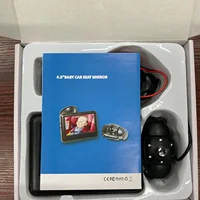 VB008 радионяня для непослушного ребенка, мальчика, девочки, детская камера наблюдения на заднем сиденье, 4,3-дюймовый дисплей, радионяня, монитор плача — изображение 4