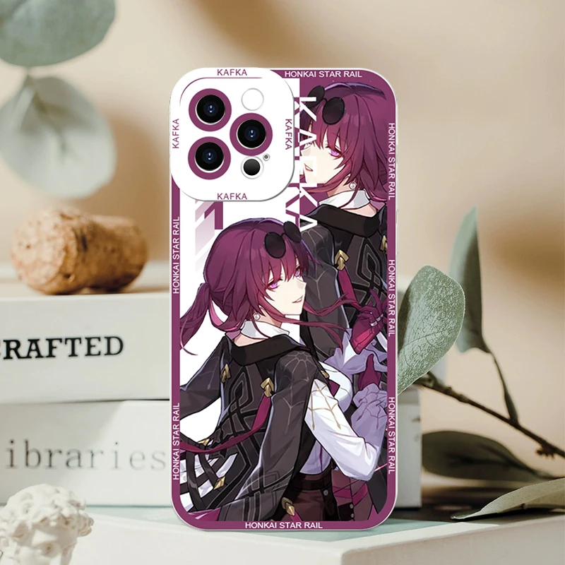 Honkai Star Rail Character Clear Phone Case
