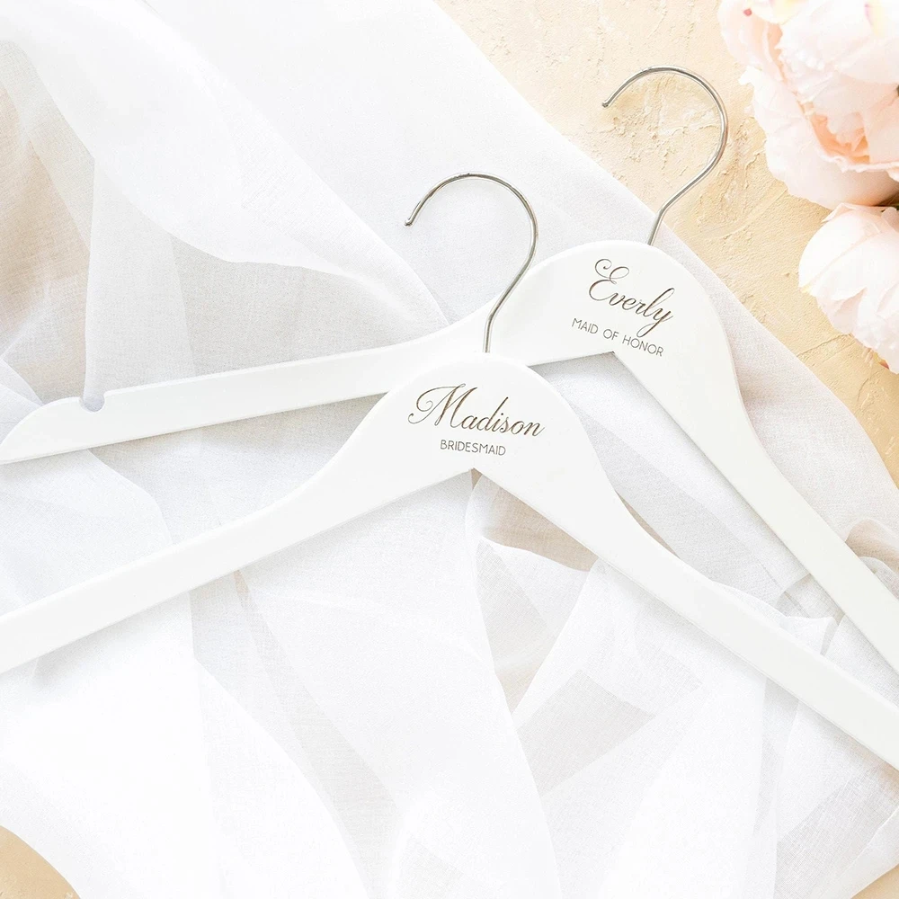 Perchas de novia personalizadas para vestido de novia, colgador de